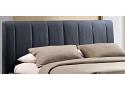 4ft6 Double Braun Linen Fabric Upholstered Grey Bed Frame 2
